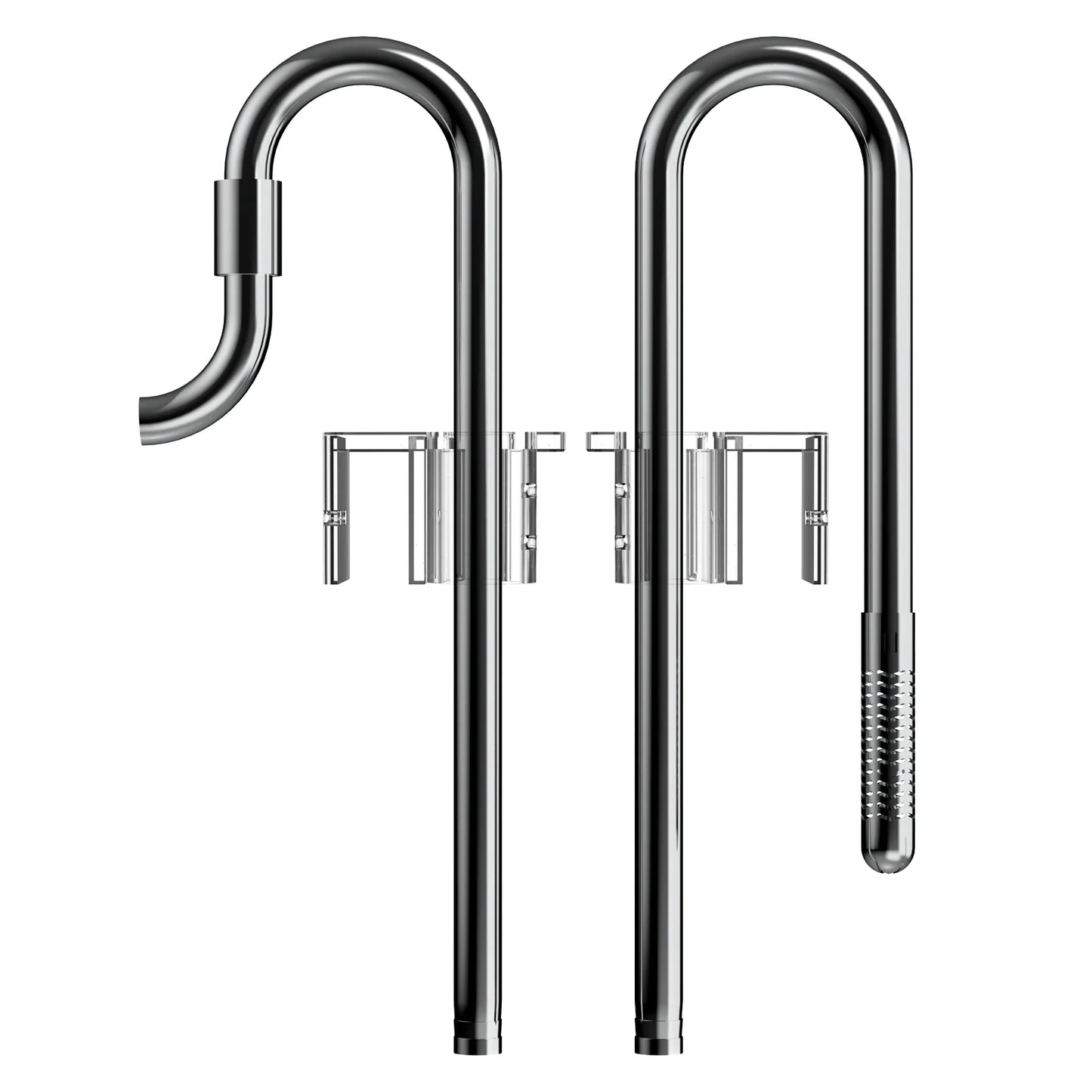 Fzone roestvrijstalen Lily Pipe In -en Outflow 12/16mm